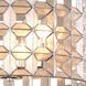 Prado 3 Light 20 inch Oxidized Silver Leaf Pendant Chandelier Ceiling Light