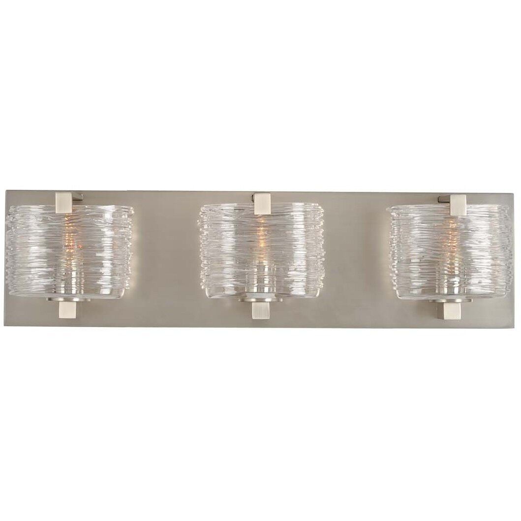 South Bay LED 19 inch Satin Nickel Bath Vanity Light Wall Light