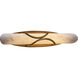 Gypsum Wall Sconce Wall Light in True Brass