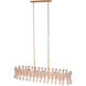 Gossamer Island Light Ceiling Light in Oxidized Gold Leaf