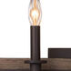 Duluth 4 Light 26 inch Satin Bronze Bath Vanity Light Wall Light