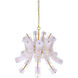 Gossamer 12 Light 32 inch Oxidized Gold Leaf Pendant Ceiling Light