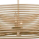 Emery 4 Light 24 inch Modern Gold Pendant Ceiling Light