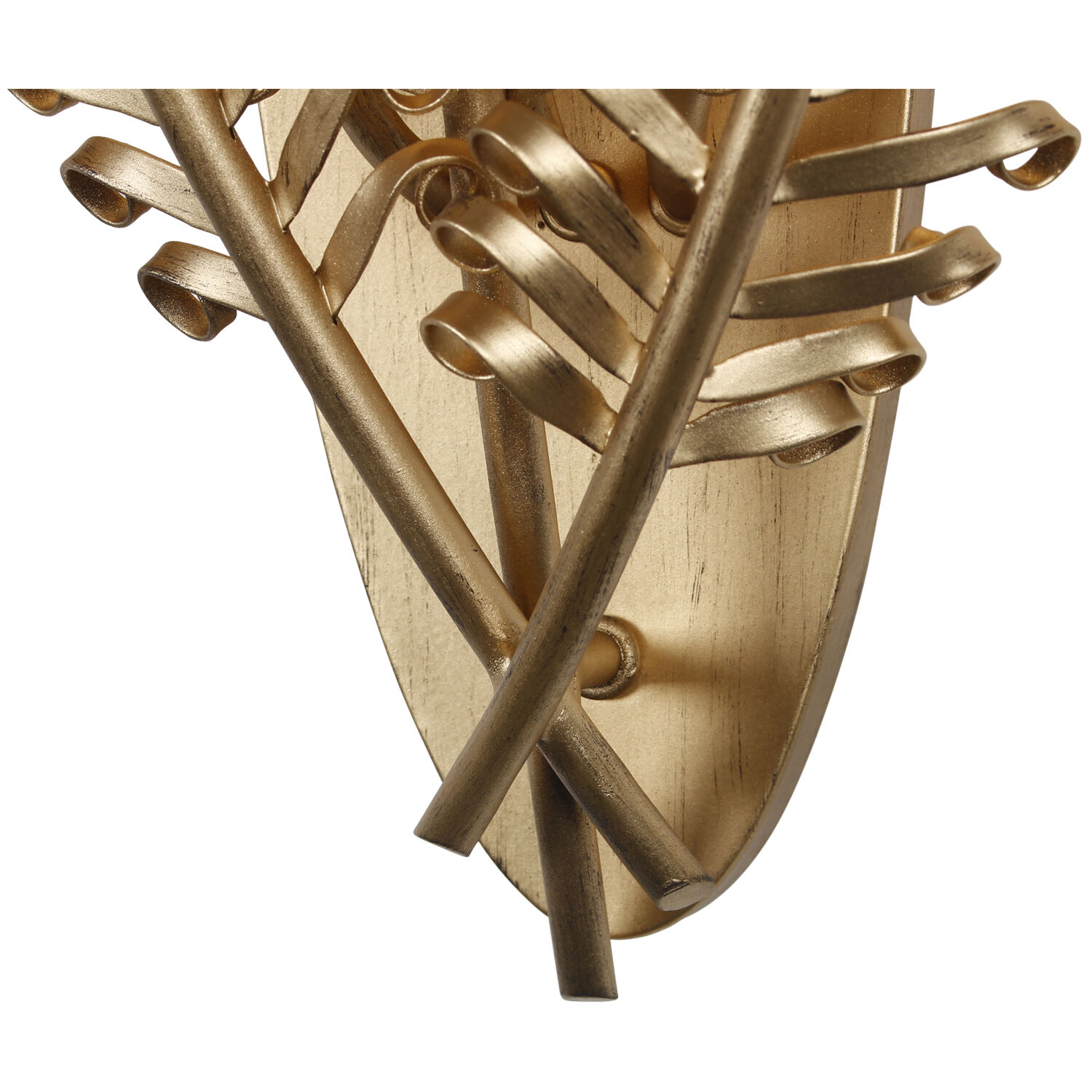 Fern 3 Light 11.5 inch Modern Gold Wall Sconce Wall Light