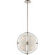 Sussex LED 14 inch Polished Nickel Pendant Ceiling Light