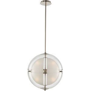 Sussex Pendant Ceiling Light in Polished Nickel