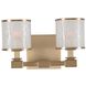Destin LED 11.5 inch Brushed Bronze Bath Vanity Light Wall Light