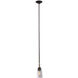 Dillon 1 Light 5 inch Milled Iron Mini Pendant Ceiling Light