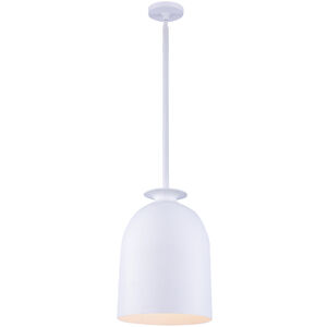 Gabardine 1 Light 12 inch Matte White Mini Pendant Ceiling Light