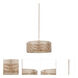 Emery 6 Light 28 inch Modern Gold Pendant Ceiling Light