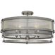 Delano 5 Light 24 inch Bronze Jewel Tone Semi Flush Mount Ceiling Light