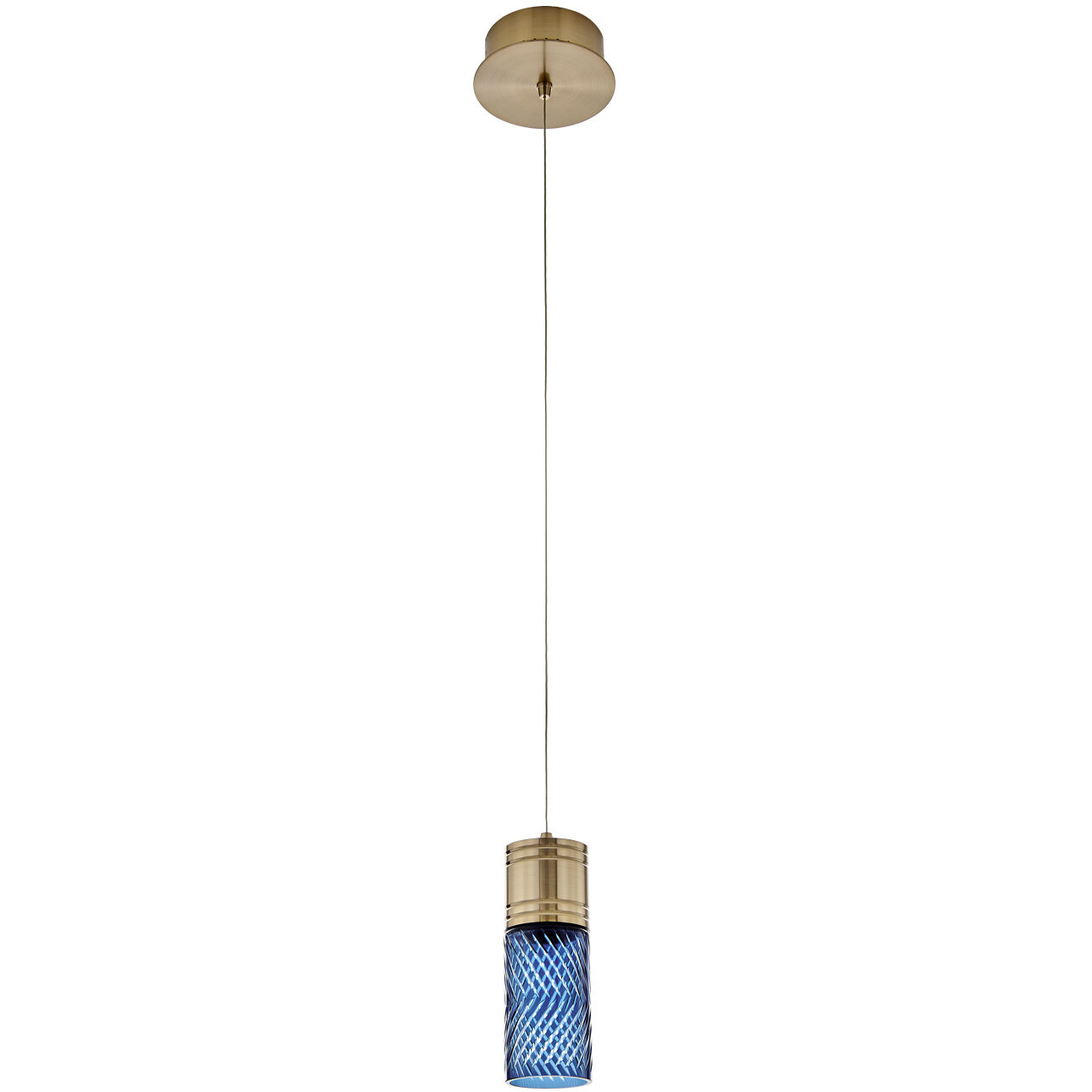 Kiriko LED 6 inch Winter Brass Pendant Ceiling Light