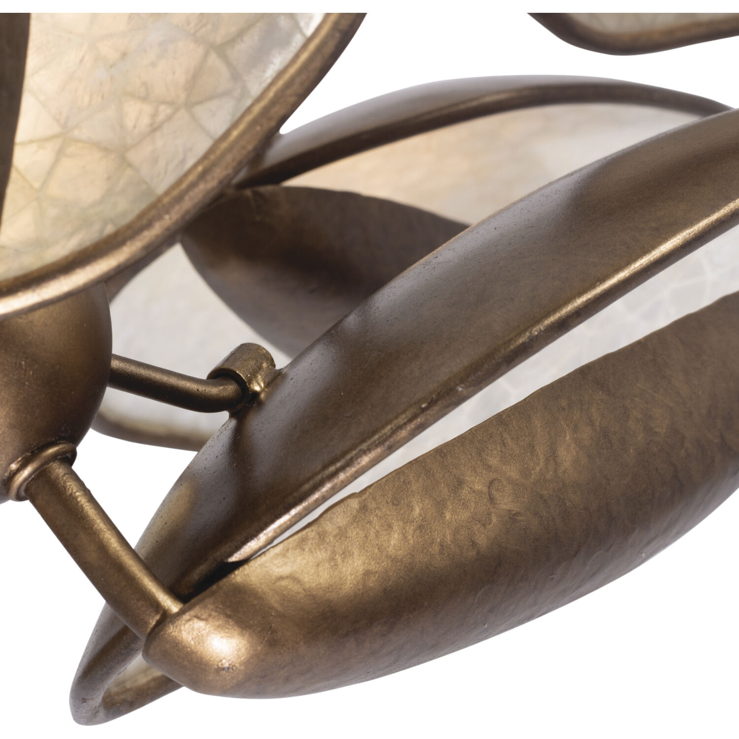 Spat 9 Light 27 inch Pearlized Antique Brass Pendant Ceiling Light