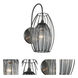 Emilia 1 Light 10 inch Chemical Stainless Steel Wall Sconce Wall Light