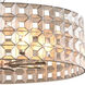 Prado 8 Light 34 inch Oxidized Silver Leaf Pendant Chandelier Ceiling Light