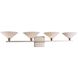 Galvaston LED 31 inch Polished Nickel Bath Vanity Light Wall Light