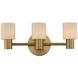 Harlowe LED 19 inch Winter Brass Bath Vanity Wall Light
