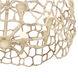 Reef 8 Light 34 inch Warm Ivory Chandelier Ceiling Light