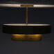Moda 8 Light 22 inch Rustic Gold Semi-Flush Ceiling Light