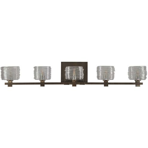 Clearwater LED 37 inch Vintage Bronze Vanity Light Wall Light
