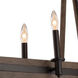 Duluth Island Linear Ceiling Light in Satin Bronze