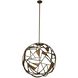 Neptune LED 34 inch Bronze Gold Pendant Ceiling Light