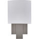 Espille 1 Light 7.5 inch Satin Nickel ADA Wall Sconce Wall Light