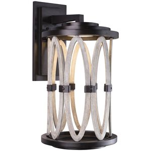 Belmont LED 24 inch Florence Gold Outdoor Wall Sconce