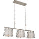 Ariel 3 Light 39 inch Polished Nickel Island Light Ceiling Light