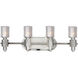 Ashington LED 27.5 inch Polished Satin Nickel Bath Vanity Wall Light