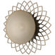 Helia Wall Sconce Wall Light in Brushed Champagne Gold