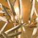 Jardin Wall Sconce Wall Light in Oxidized Gold Leaf