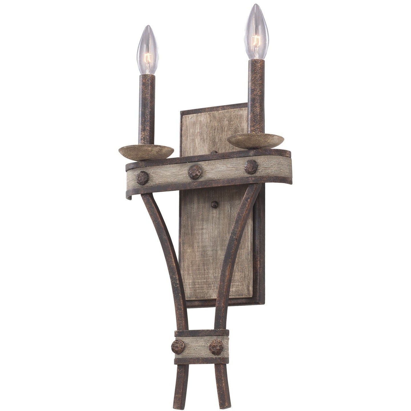 Coronado Wall Sconce Wall Light in Florence Gold