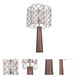 Maurelle 26 inch 40.00 watt Oxidized Gold Leaf Table Lamp Portable Portable Light