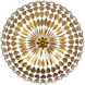Amor 8 Light 36 inch Oxidized Gold Leaf And White Chandelier Ceiling Light