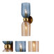Azul Wall Sconce Wall Light in Aged Gold