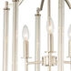 Provence 6 Light 16 inch Polished Nickel Foyer Chandelier Ceiling Light