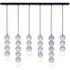 Pearls Island Light Ceiling Light in Matte Black