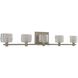 Clearwater LED 37 inch Satin Nickel Bath Vanity Light Wall Light