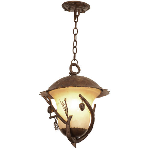 Ponderosa 3 Light 14 inch Ponderosa Outdoor Hanging Lantern