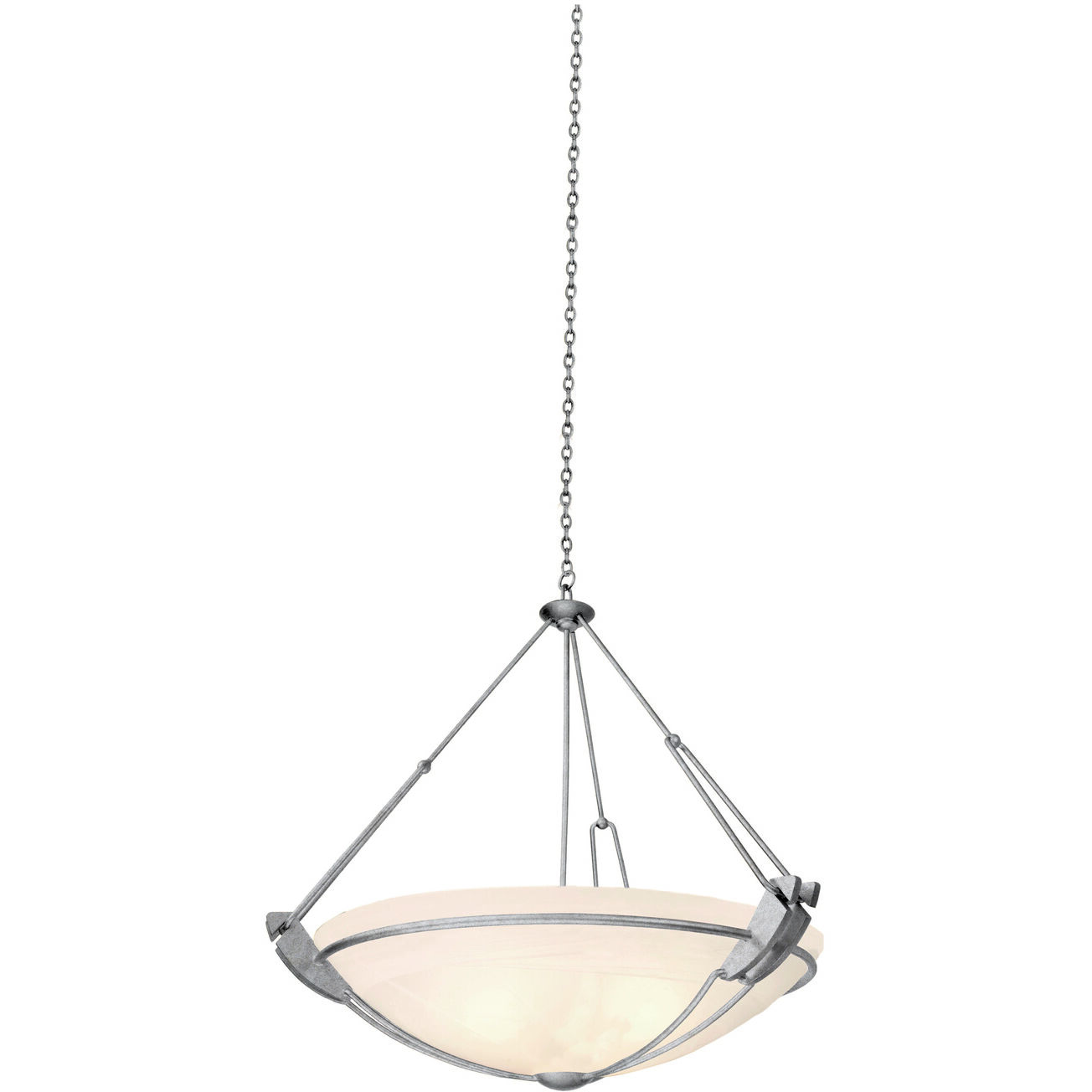 Grande 3 Light 24 inch Country Iron Pendant Ceiling Light