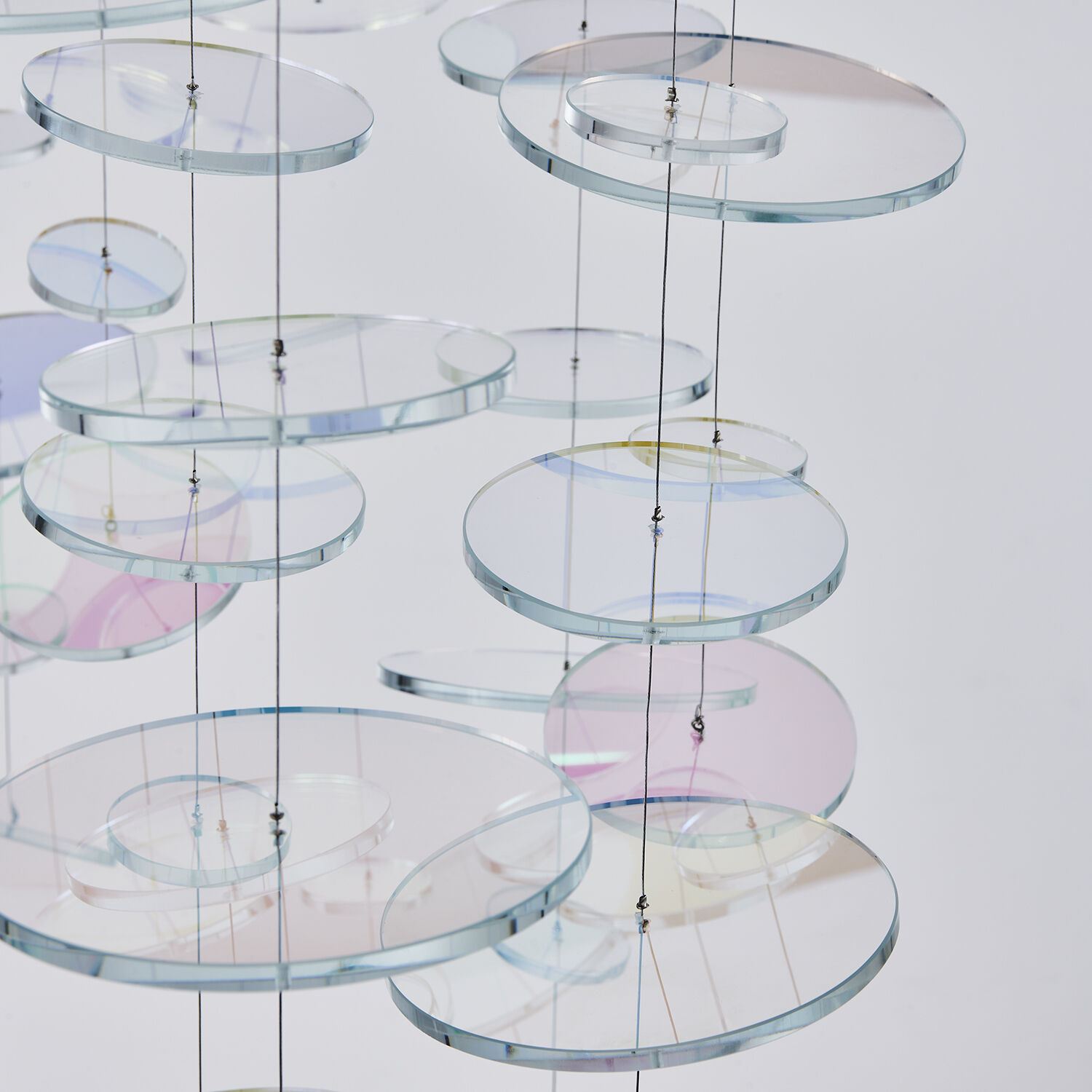 Spettro 13 Light 36 inch Polished Chrome Chandelier Ceiling Light