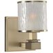 Destin LED 5 inch Brushed Bronze Vanity Light Wall Light