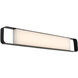 Rhapsody LED 34 inch Matte Black Bath Vanity Wall Light