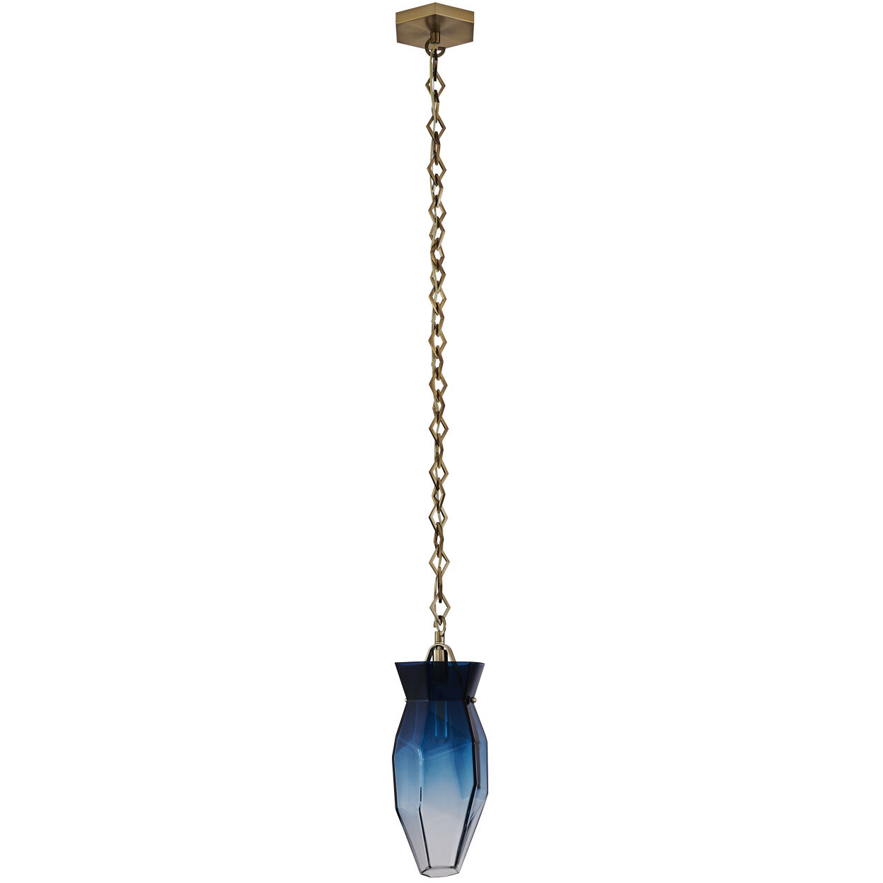 Bolsa 1 Light 6.5 inch Winter Brass Pendant Ceiling Light