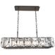Giada Island Light Ceiling Light in Dark Bronze