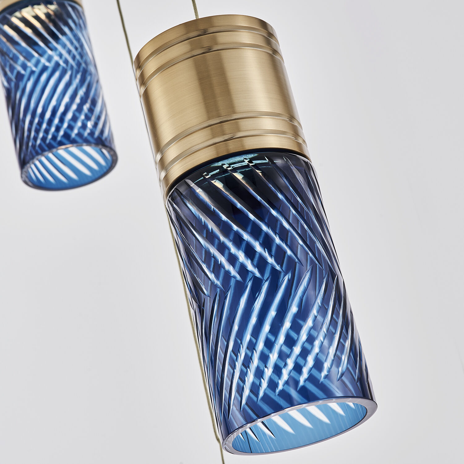 Kiriko LED 30 inch Winter Brass Chandelier Ceiling Light