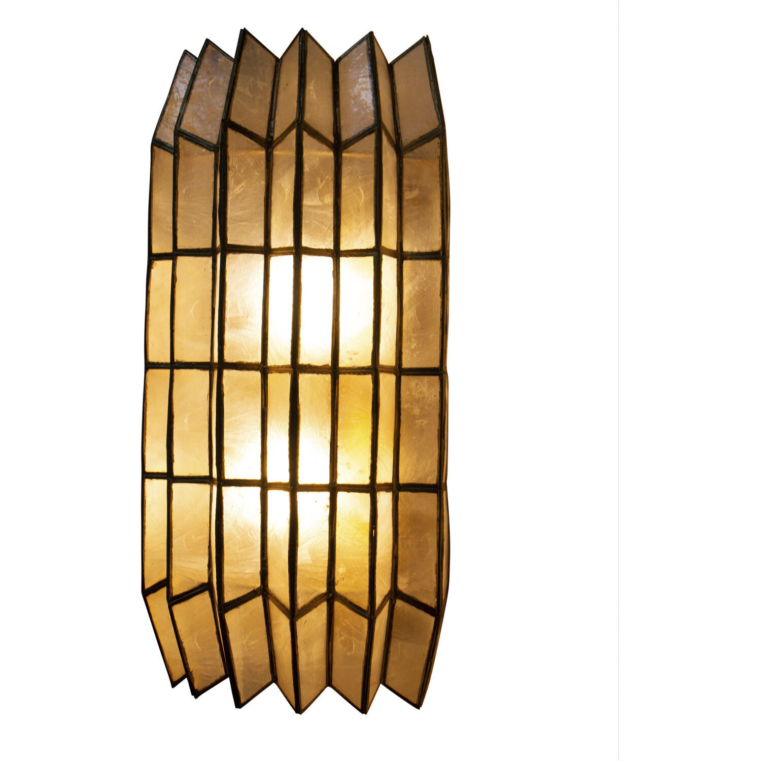 Fractal 2 Light 8.5 inch Oxidized Gold Leaf Wall Sconce Wall Light