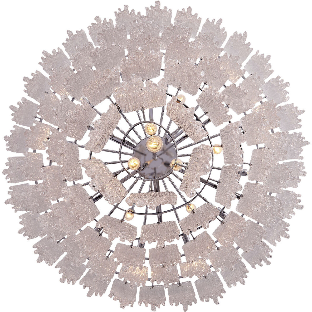 Gisel 22 Light 40 inch Polished Chrome Pendant Ceiling Light