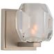 Regent LED 5 inch Satin Nickel Bath Vanity Light Wall Light